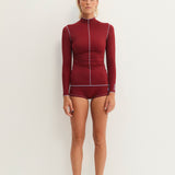Midday Rashguard - Merlot