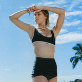 Bralette Bikini Top - Black