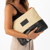 ALOHA Collection - Max Pouch Dipped Black/Dune